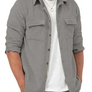 Lymio Men Shirt | Rib Design Shirt for Men